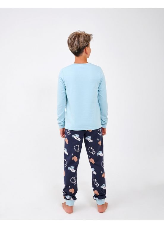 Блакитна піжама блакитний Smil