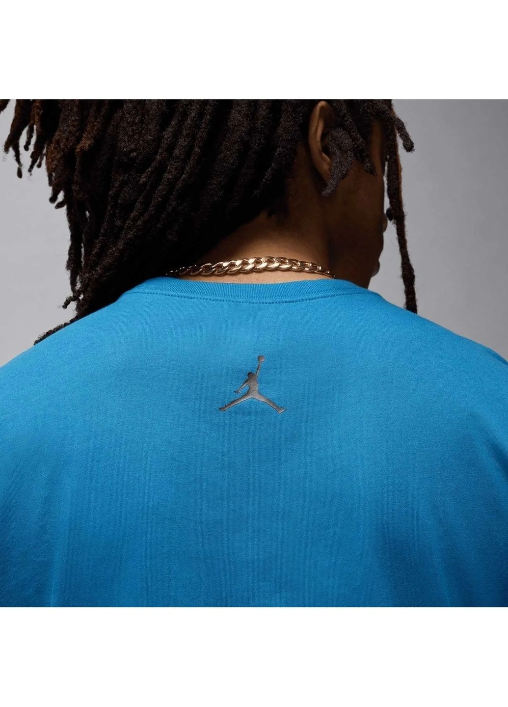 Синяя футболка мужская flight essentials blue Air Jordan