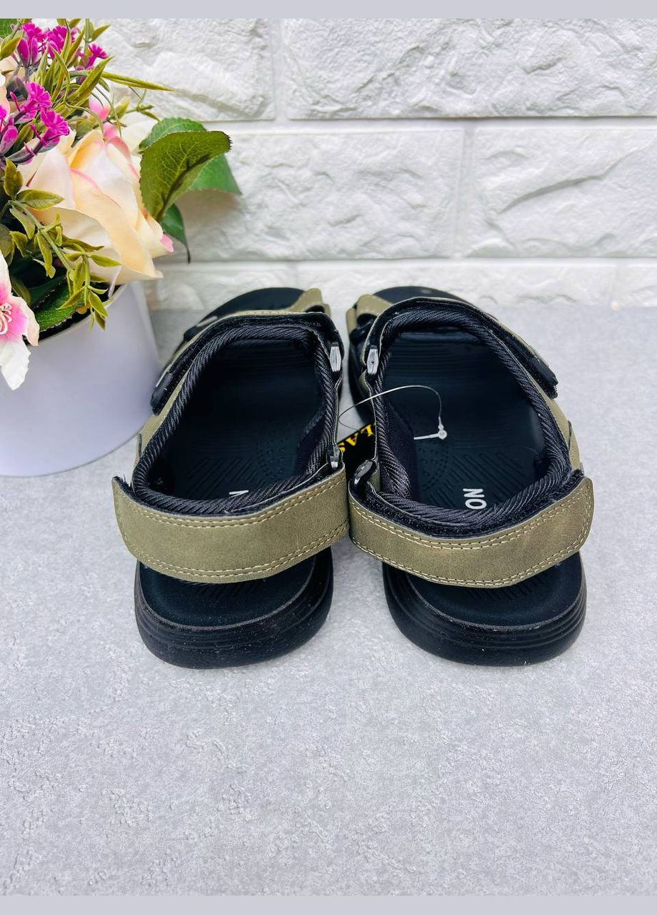 Хаки нереально крутые сандалии для мальчика Maznlon