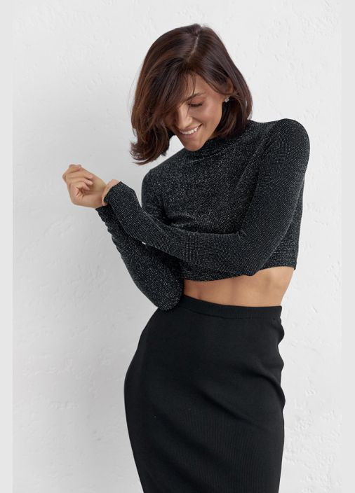 БЛИСТЯЩИЙ ТОП С ВЫРЕЗОМ НА Спинке Lurex (330760353)