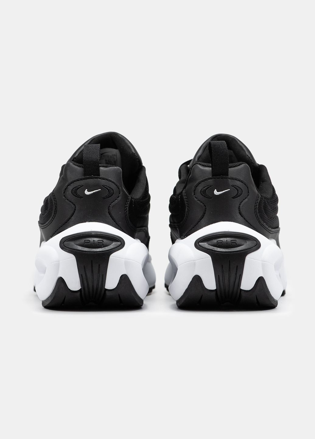 Черно-белые всесезонные кроссовки мужские nike air max portal black white | найк аир макс портал черно-белые No Brand