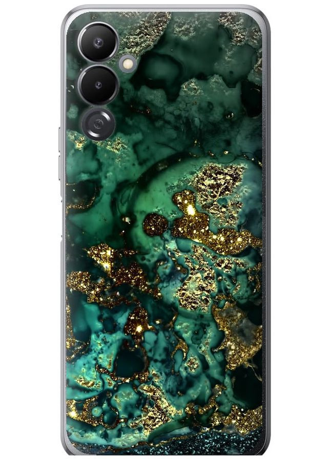 Силиконовый чехол 'Мрамор золото богатство' для Endorphone Tecno Pova 4 LG7n (282720332)