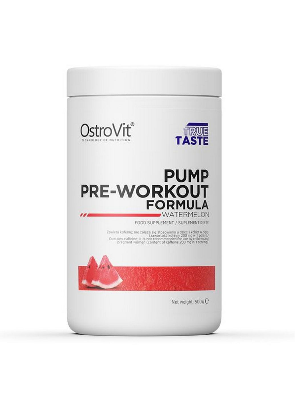 Предтренировочный комплекс Pump, 500 грамм Арбуз Ostrovit (315873768)
