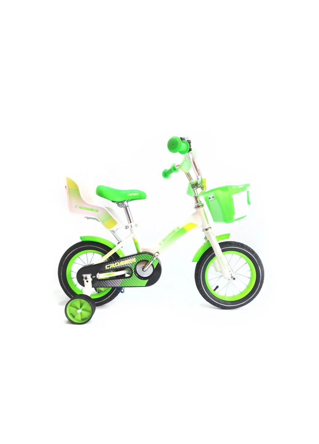 Дитячий велосипед KIDS BIKE 16, Зелений Crosser (267810077)