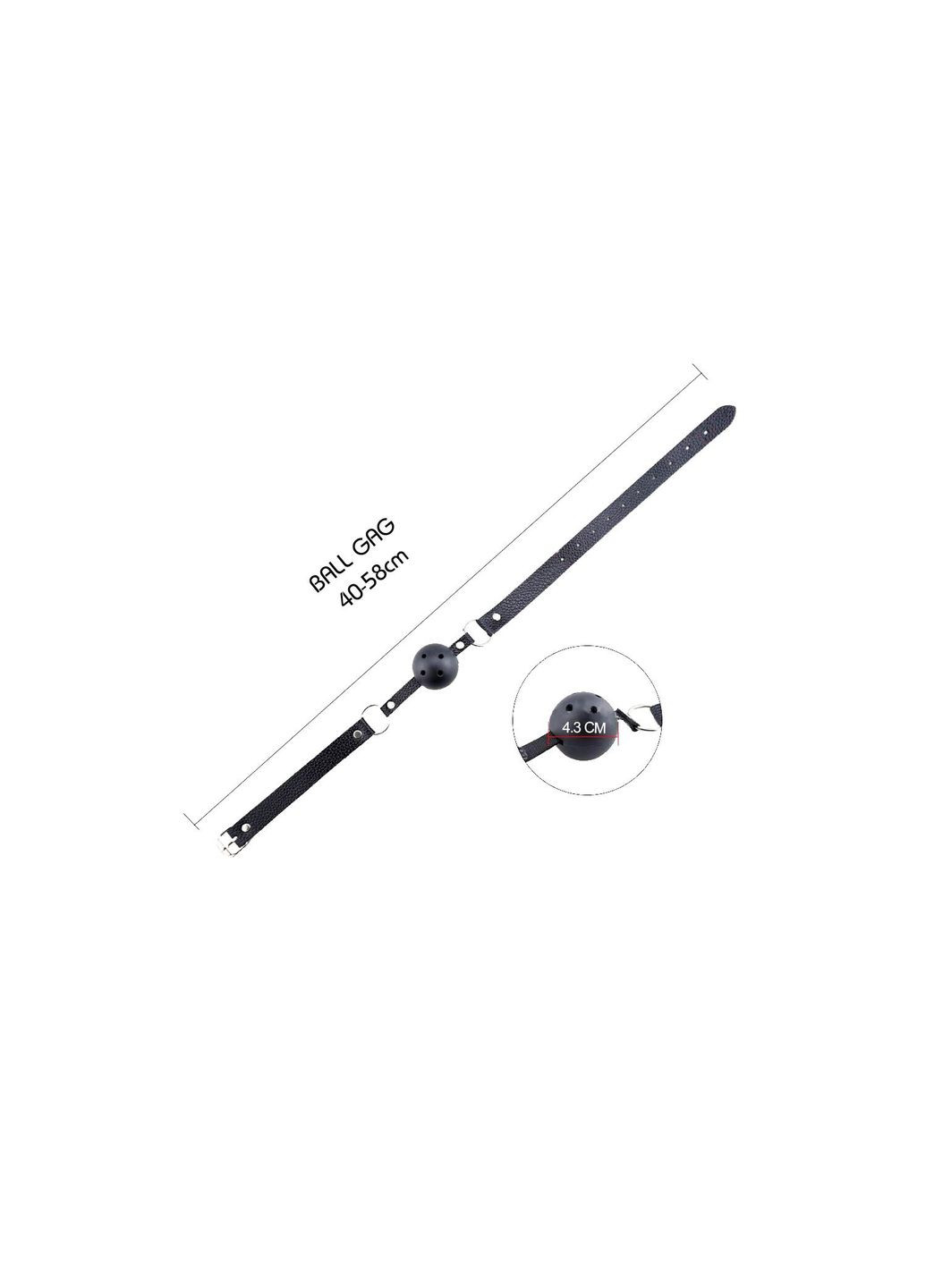 Набор аксессуаров БДСМ Secret Desires Black Kit (8 pcs) Alive (297587052)