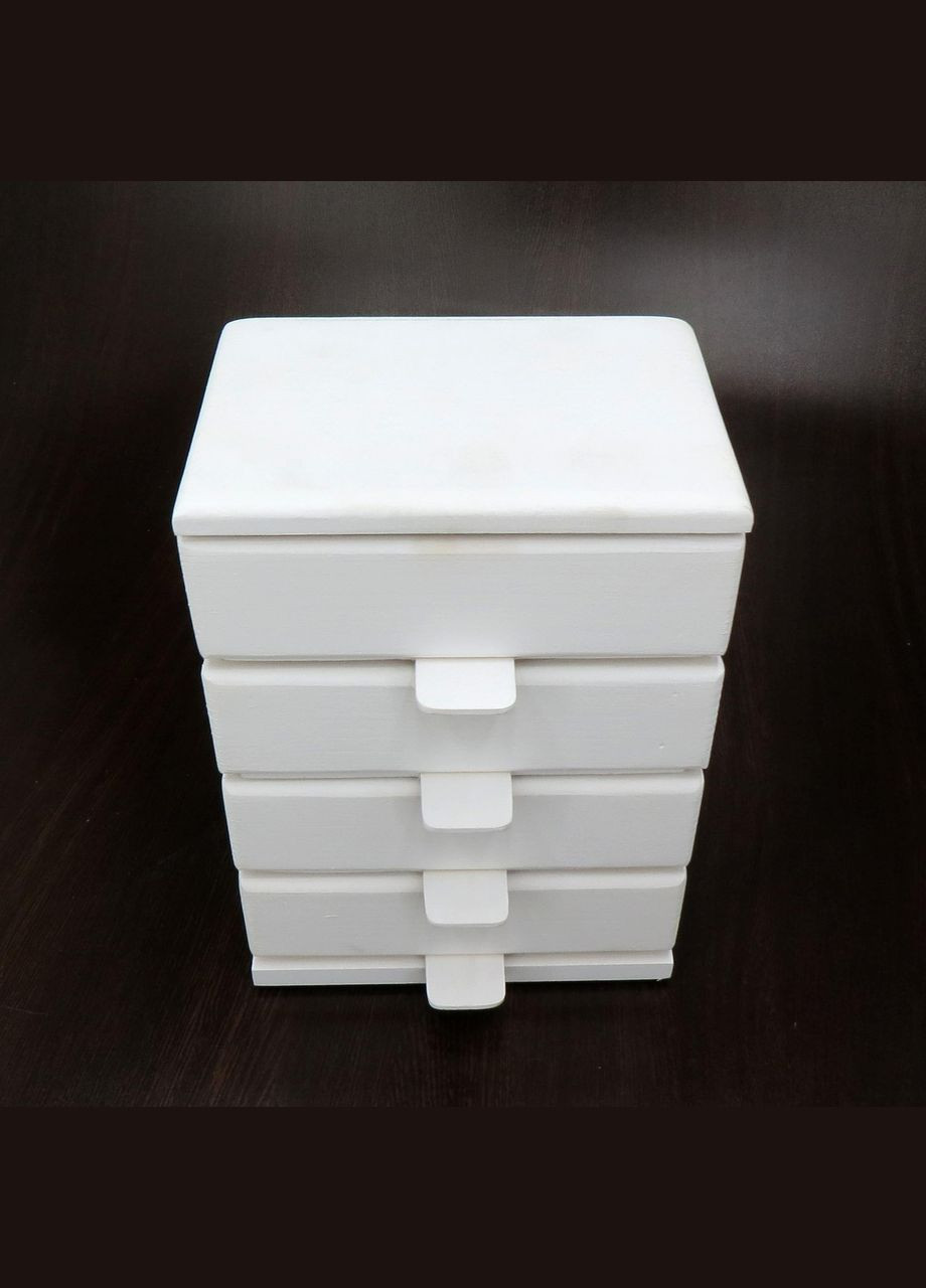 Мини-комод из дерева Лумпур зефир (МНК-000120) No Brand (328228385)