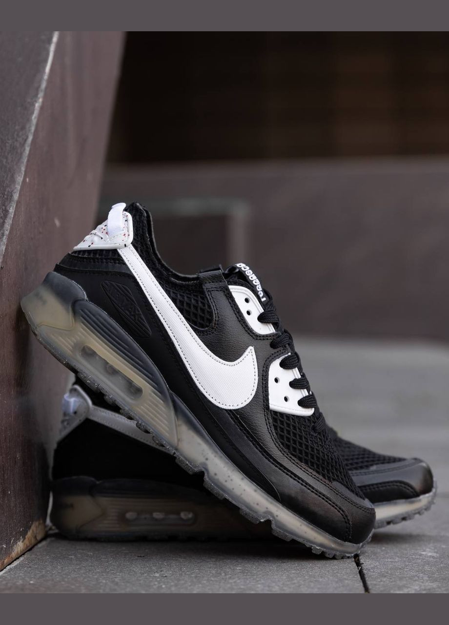 Черные всесезонные кроссовки Vakko Nike Air Max 90 Terrascape Black White
