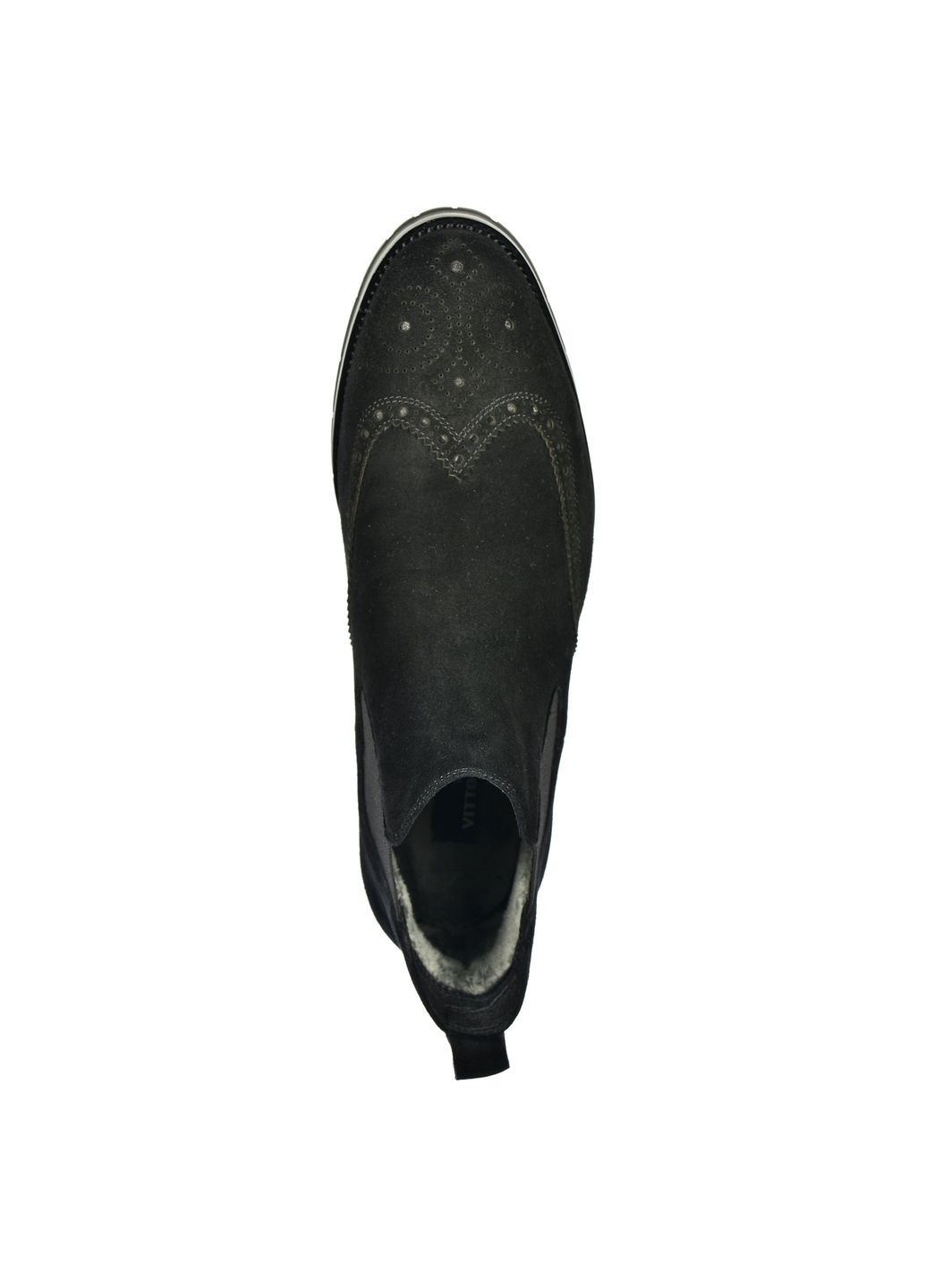 Черные осенние черевики Vitto Rossi