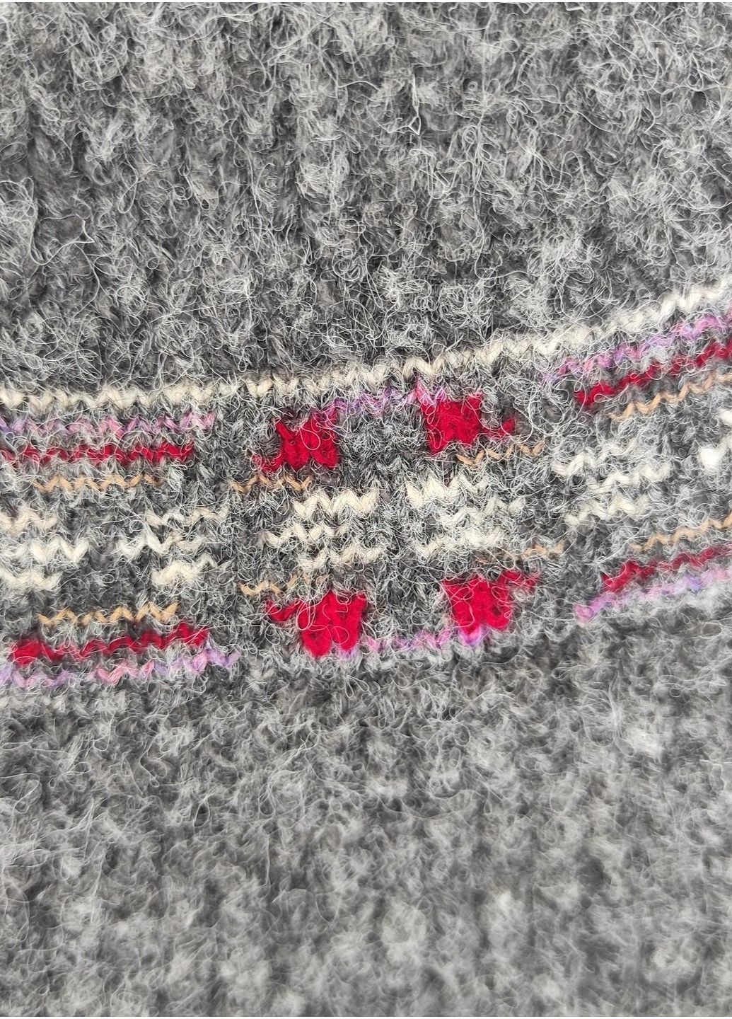 В'язана Зимова Шапка Тепла Панама Вовняний Капелюх для Жінок у Ретро Стилі з Орнаментом 55-59 см No Brand в'язана шапка панама (365301164)