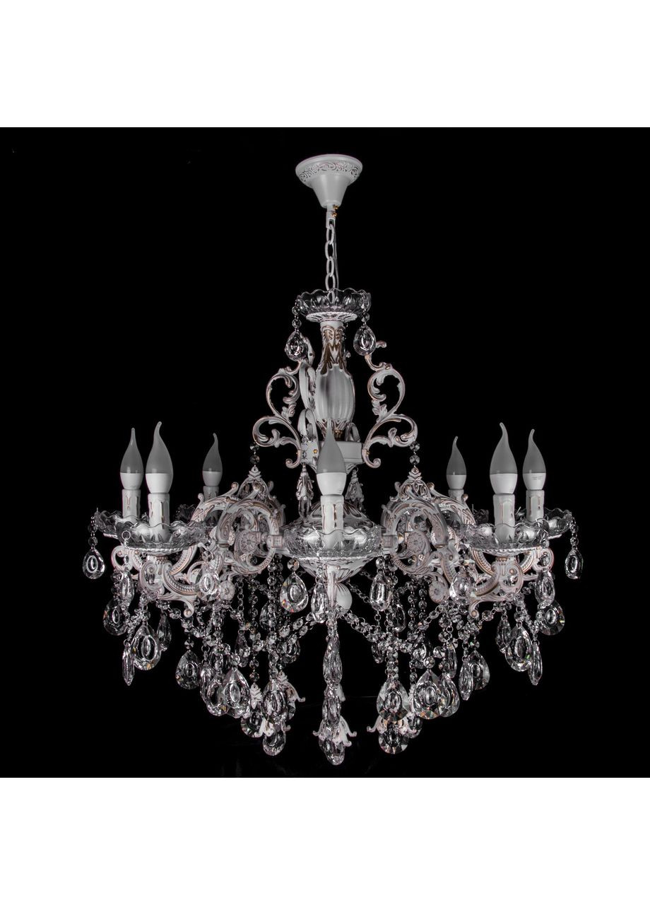 Класична люстра "свічка" на 8 лампочок N3731/8 No Brand (352230228)