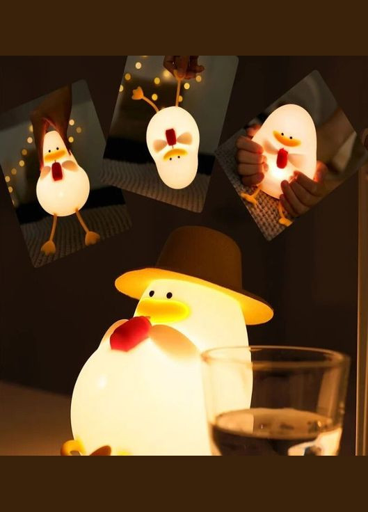 Ночник Happiness Duck LED 0.95W Shinedo SD-SR084 USB Type-C No Brand (334691572)