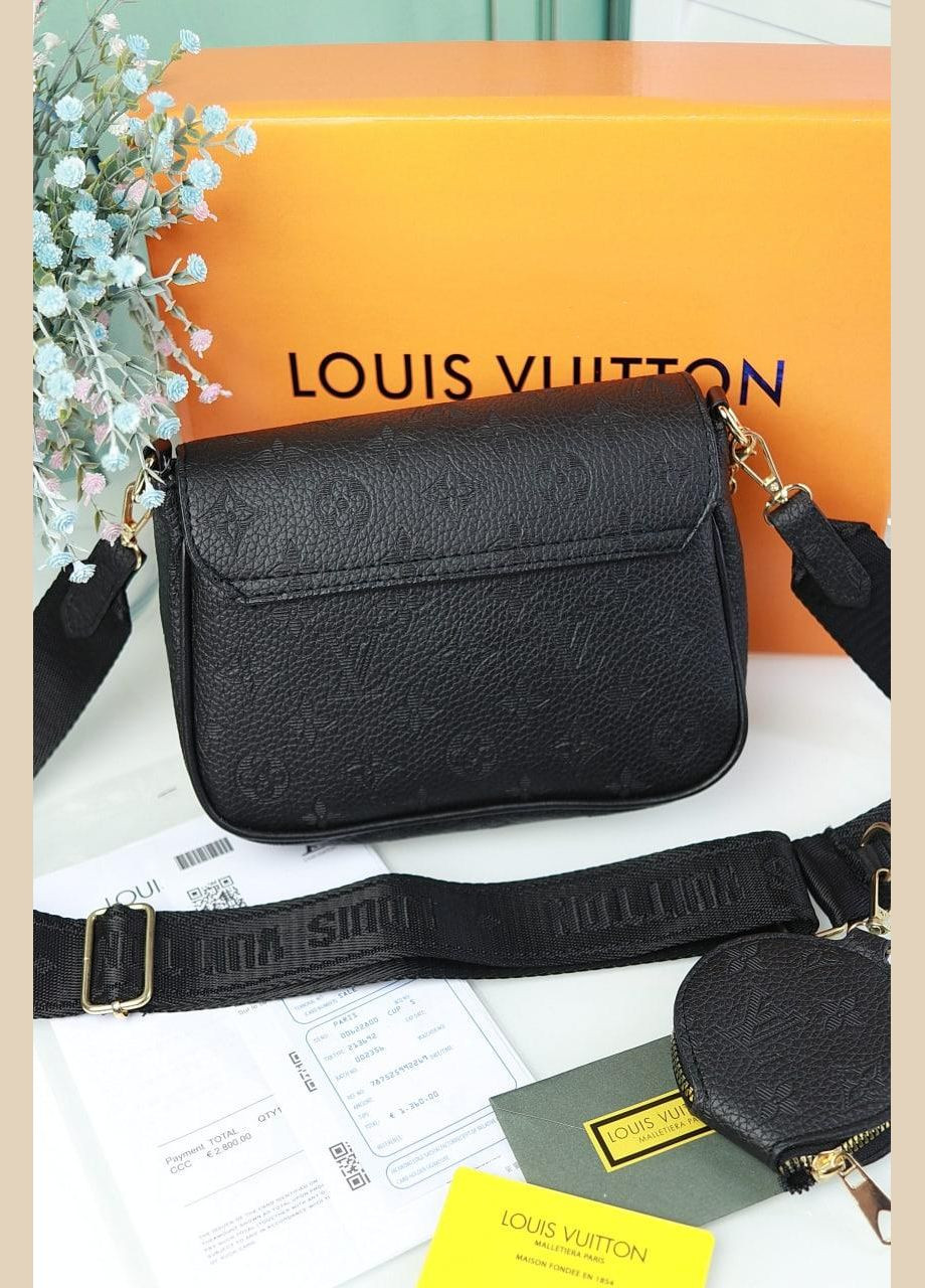 Сумка крос боді 2 в 1 чорний No Brand (322464687)