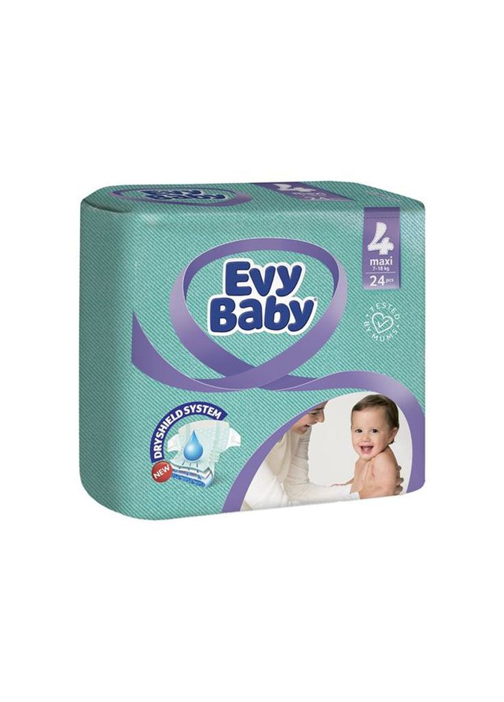 Подгузники детские 3(4-9кг) 36шт Evy Baby (286422157)