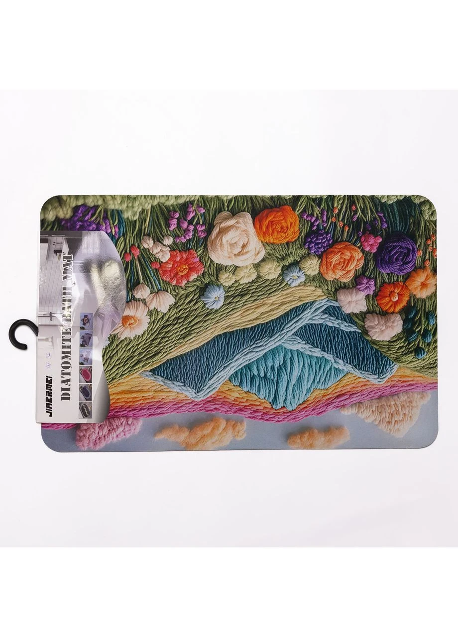 Килимок діатомітовий з 3D-ефектом Dreamscape Bloom 38*58 см універсальний HP-42-32 No Brand (391446889)