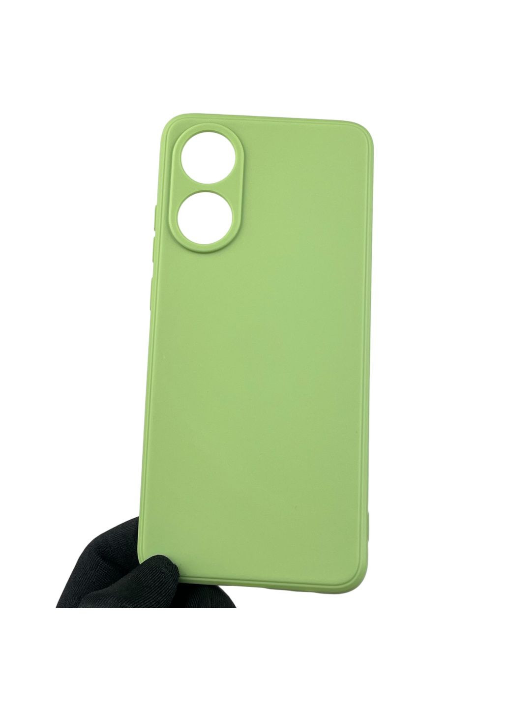 Чехол для A78 4G с квадратными гранями с защитой камеры на оппо а78 4г фисташковый Oppo (366019174)