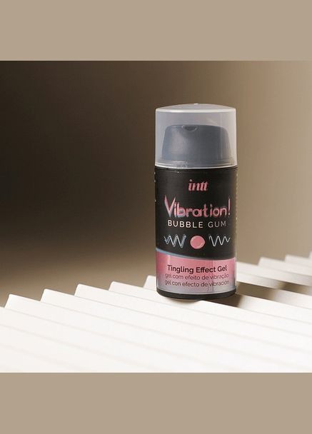 Рідкий вібратор Vibration Bubble Gum 15 мл Intt (297396440)