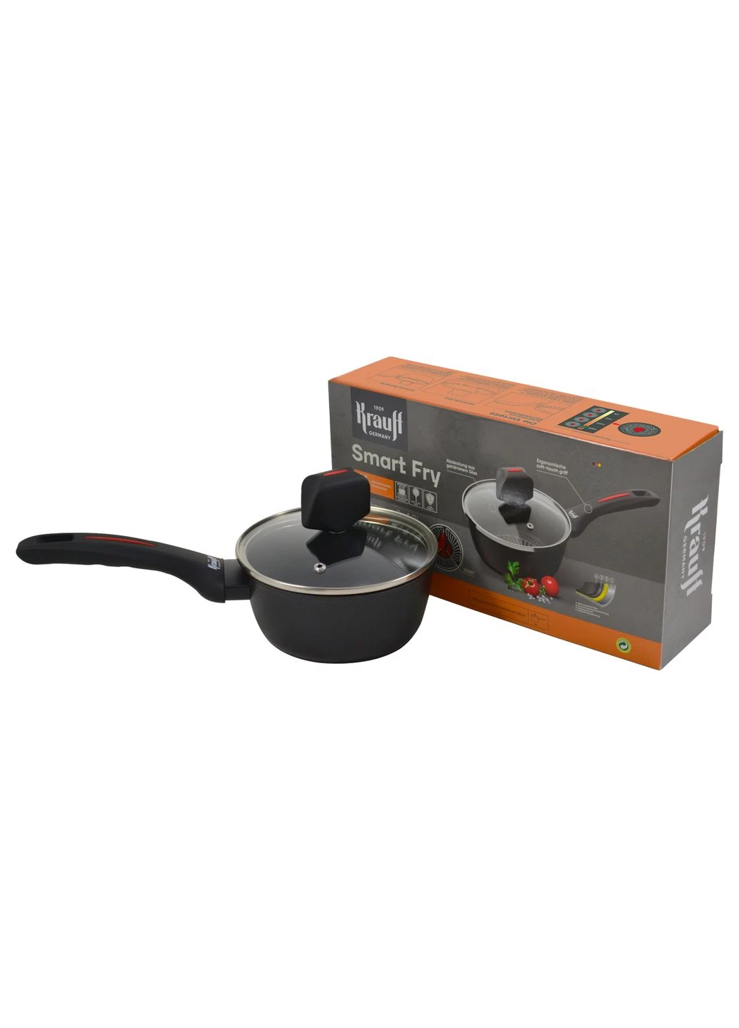 Ківш Smart Fry 1 л + ПОДАРУНОК: Дошка кухонна Krauff (376500256)