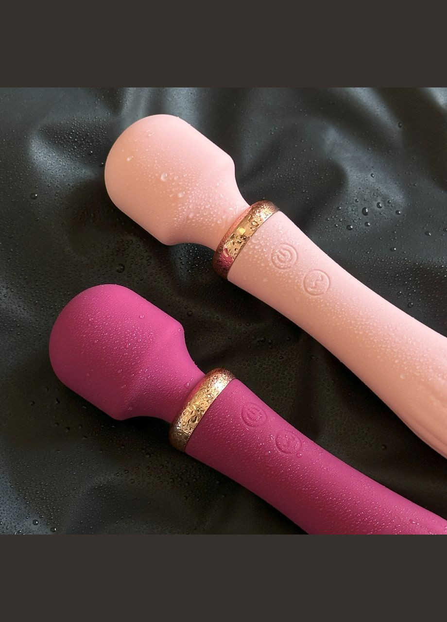 ПРЕМІУМ Вібратор мікрофон з підігрівом, двосторонній жіночий вібратор для сексу. Потужний стимулятор No Brand (302002141)