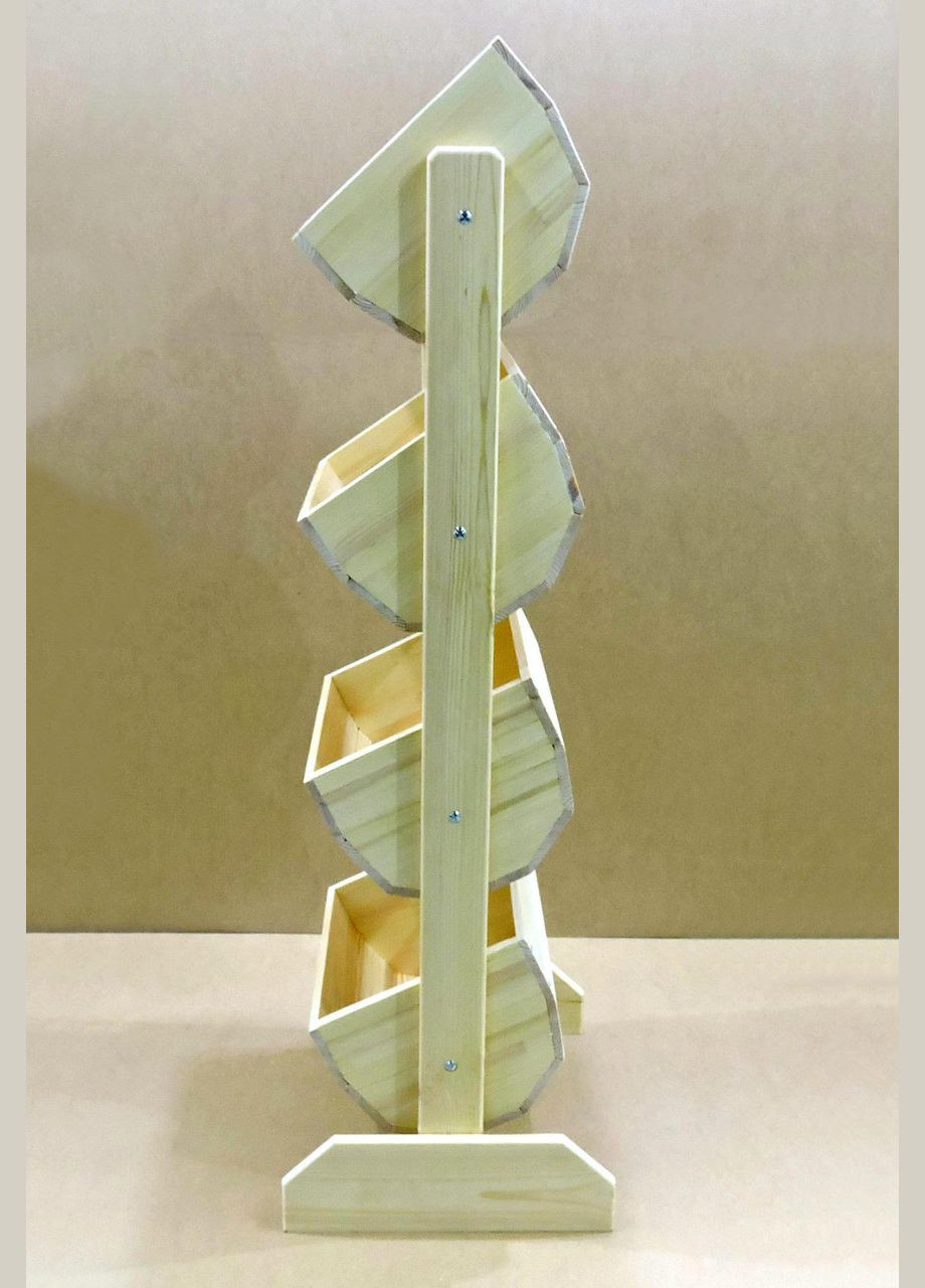 Лоток для овочів і фруктів з дерева Біт бланже (ЯХО-000701) No Brand (327845425)