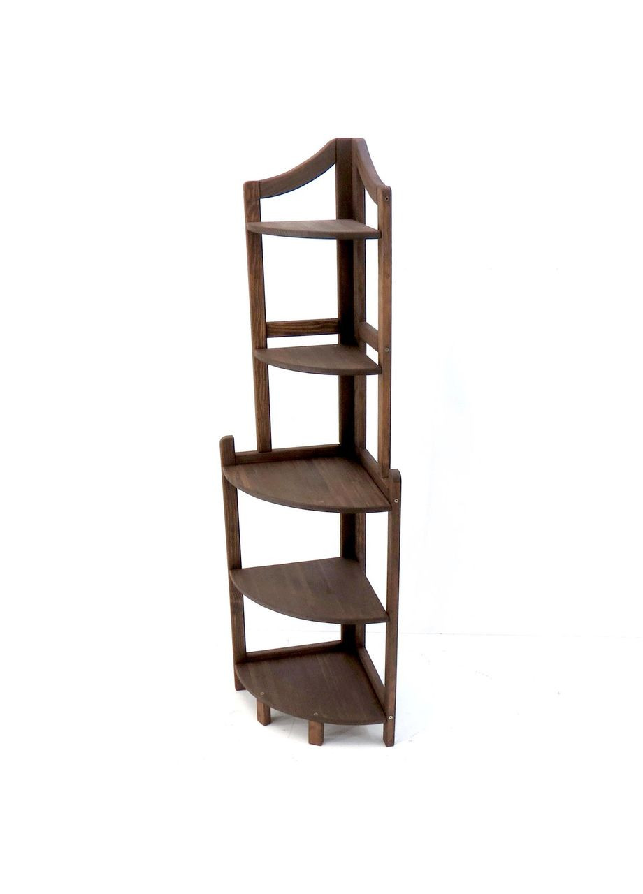 Этажерка разборная из дерева Питерборо 40 капучино (МЕБ-402709) No Brand (327844578)