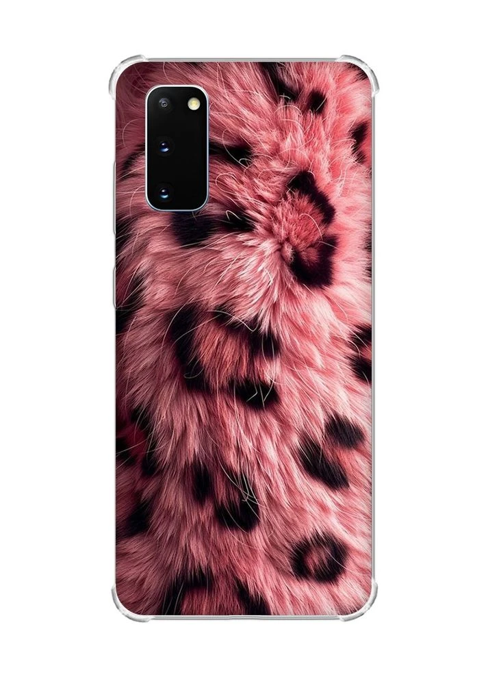 Чохол з потовщеними кутами на Samsung Galaxy S20 Plus Рожеве хутро (принт 397) Creative (355396405)
