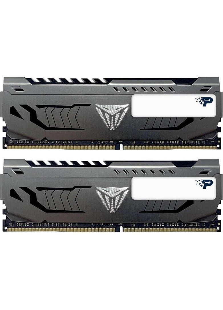 Модуль пам'яті DDR4 2x16GB/3600 Viper Steel (PVS432G360C8K), сірий, для ПК, без підсвітки Patriot (351869446)