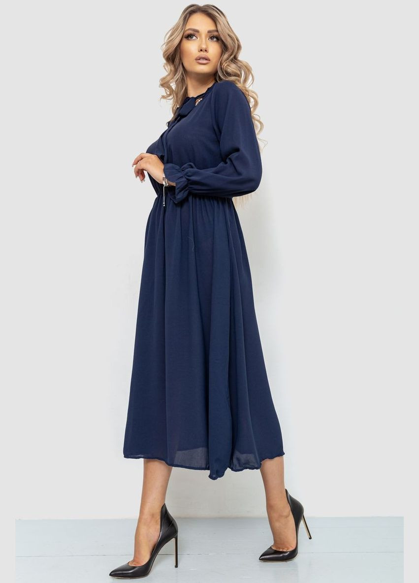 Темно-синее платье нарядное,, 204r601 Ager