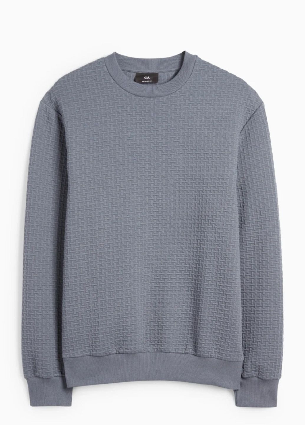 Темно-серый свитшот C&A однотонный (361675868)