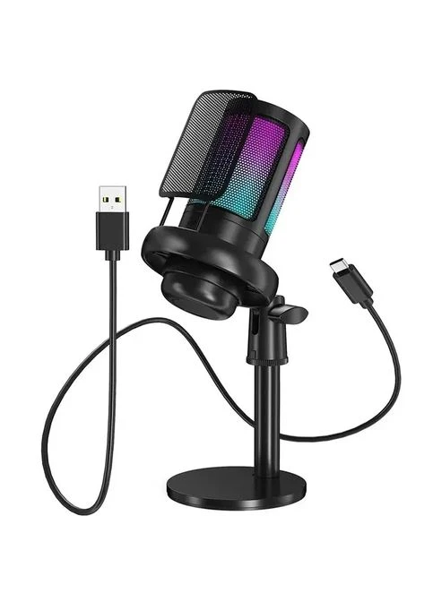 USB-мікрофон Професійний конденсаторний мікрофон для ПК Комп'ютера No Brand (391477769)