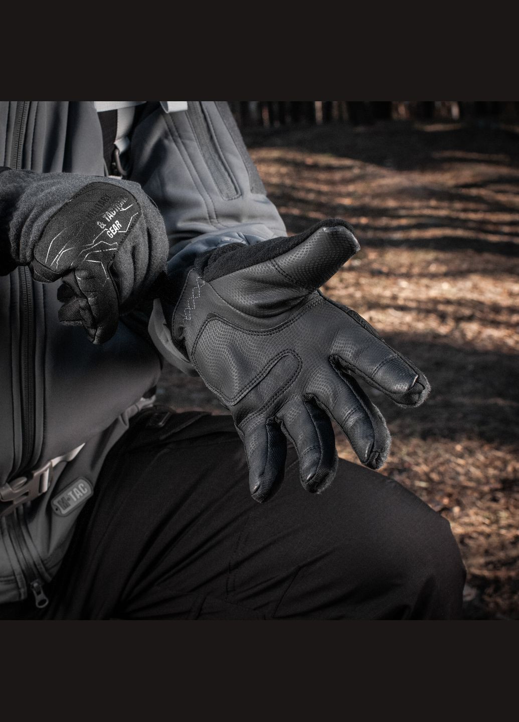 Перчатки зимние Extreme Tactical Dark Grey (L) M-TAC (303409635)