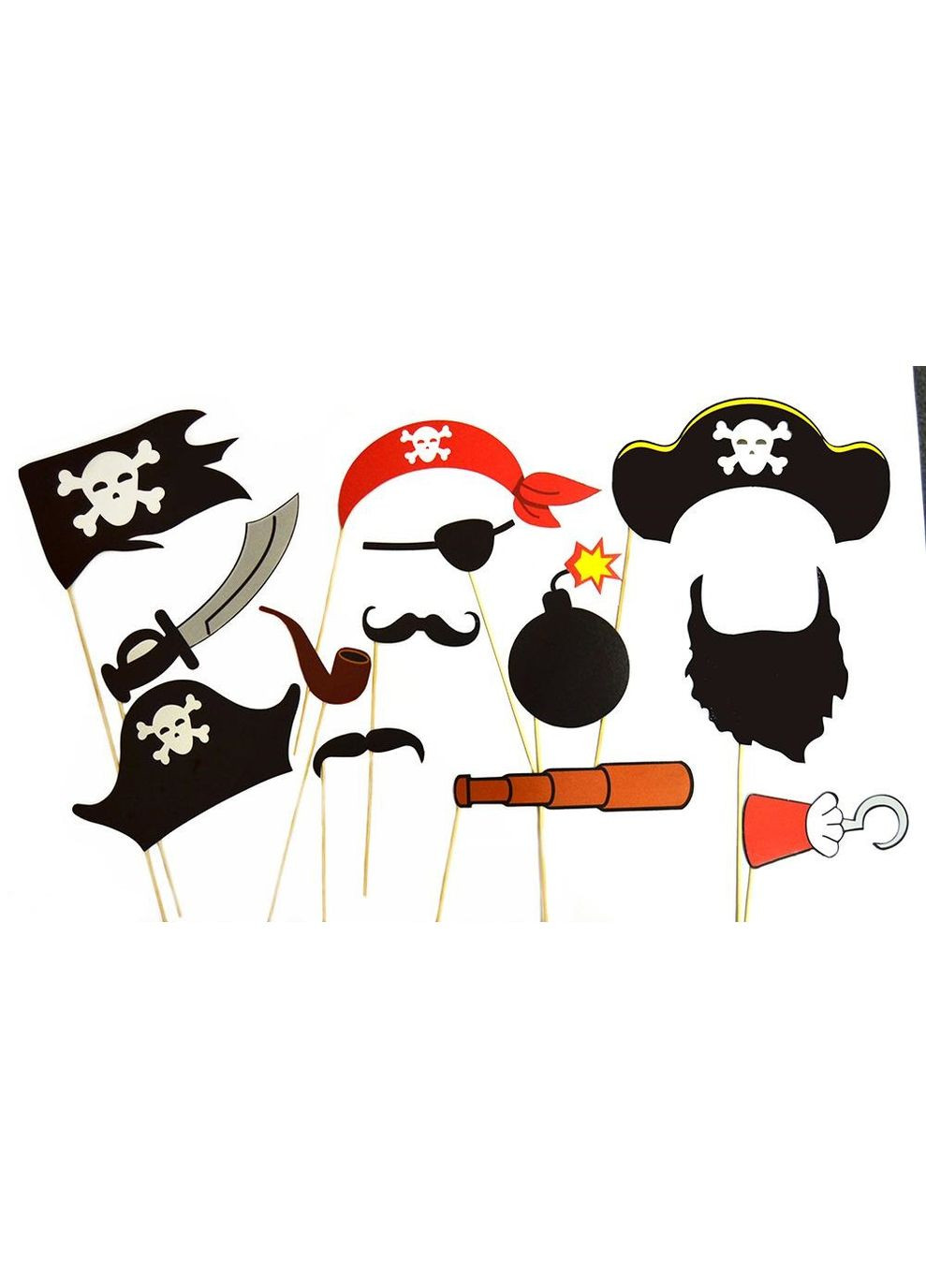 Фотобутафория "Пиратская" 13 предметов No Brand (302805425)