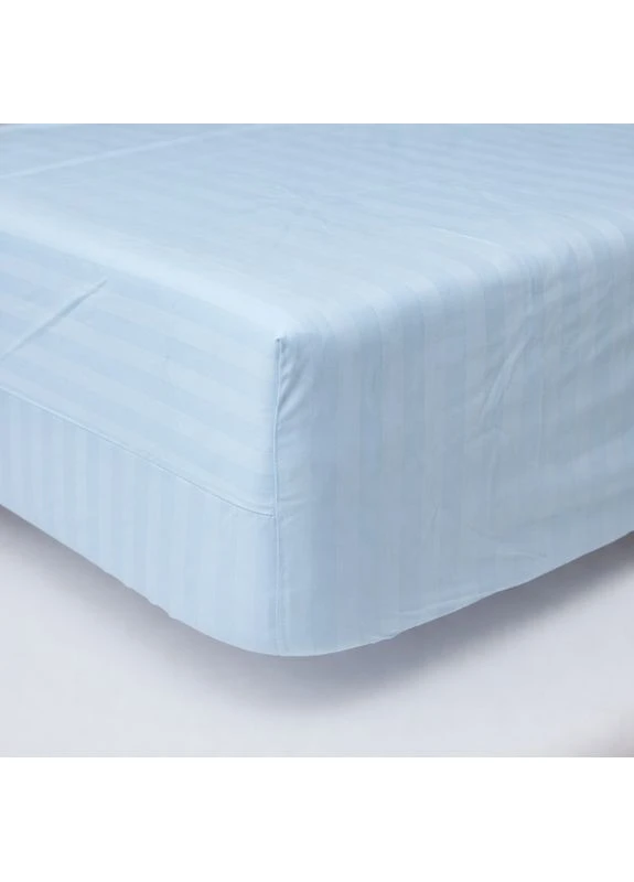 Простыня на резинке Satin Stripe 140х200х20 см (MS-850005190) Moon&Star Ocean Calm (386593527)