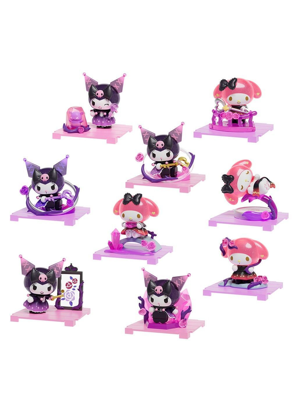 Фігурка-сюрприз Kuromi & My Melody – Квіткова таємниця POP TOP (371686941)