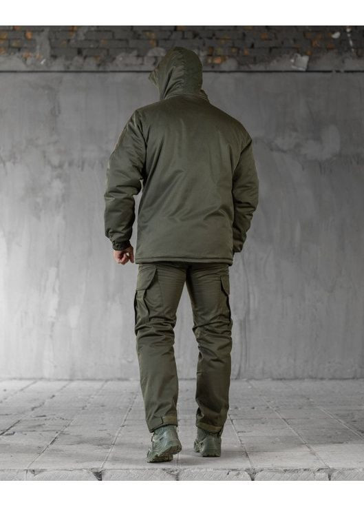 Тактичний чоловічий зимовий костюм олива No Brand