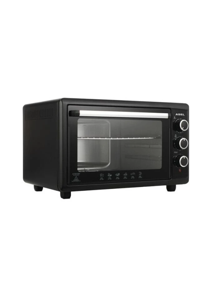 Духовка настільна 50л AF-5033 Black Asel (361851764)