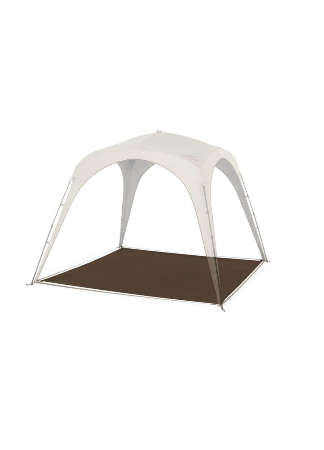 Пол для тента Naturehike CNK230WS014 (240 х 240см) Коричневый No Brand (332636280)