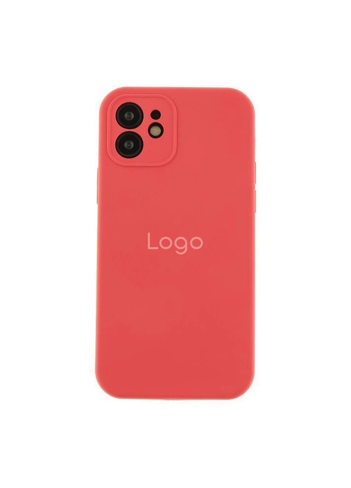 Чехол Silicone Case Full Size with Frame для iPhone 12 25.Camelia No Brand (391206053)