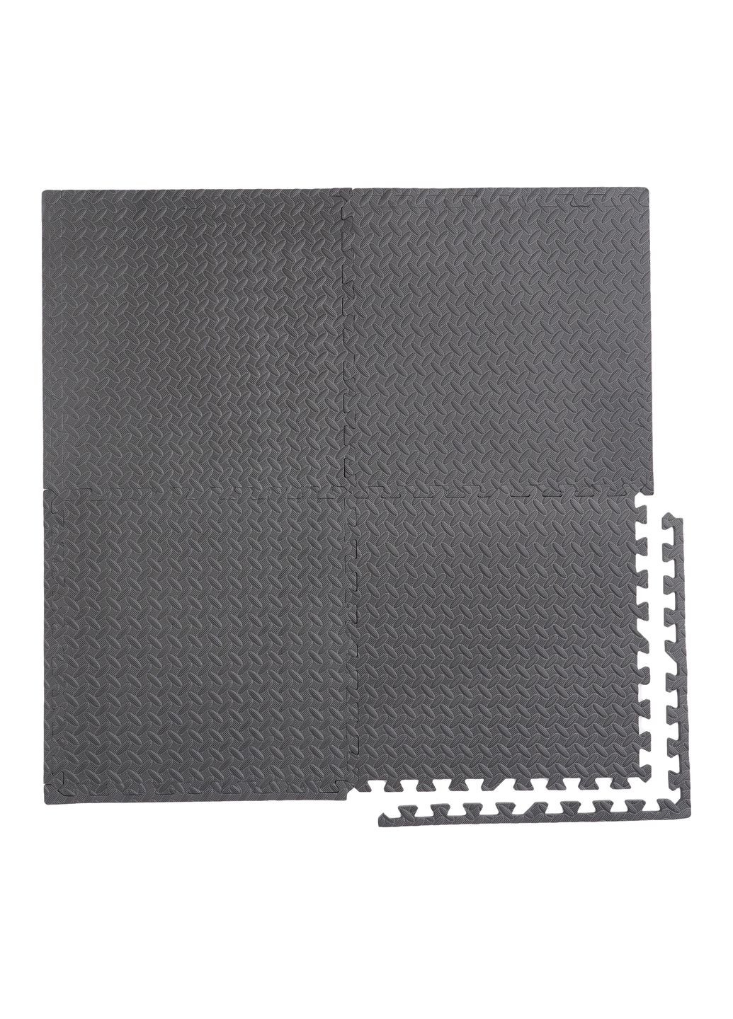 Матпазл (ластівчин хвіст) Mat Puzzle EVA 120 x 120 x 1 cм Black Cornix xr-0072 (275334059)