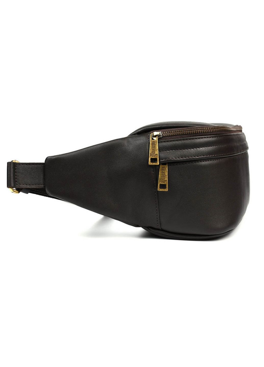 Чоловіча шкіряна сумка на пояс 30х15х12 см TARWA (315872719)