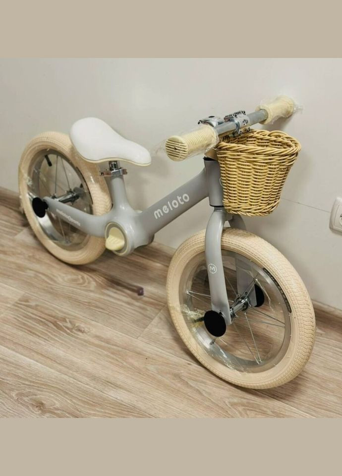 Беговел K8, 14" с корзинкой (Лайм) Maraton (317299332)