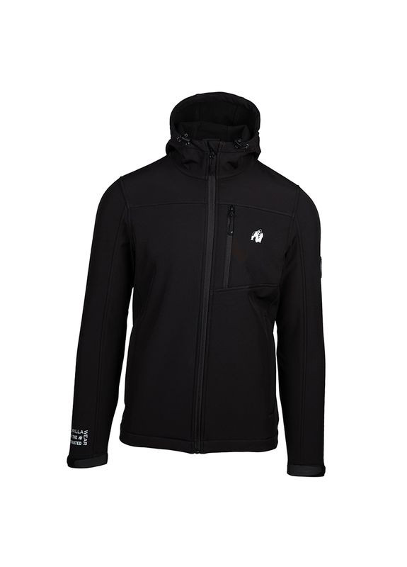 Черная демисезонная куртка foster oftshell jacket s (06369338) Gorilla Wear