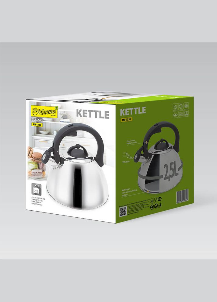 Чайник 2,5 л 1335-MR Maestro (317301564)