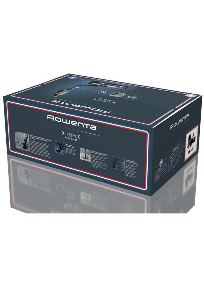 Пылесос беспроводной X-Force Flex 14.80 Animal Aqua RH9BC1WO Rowenta (368584606)