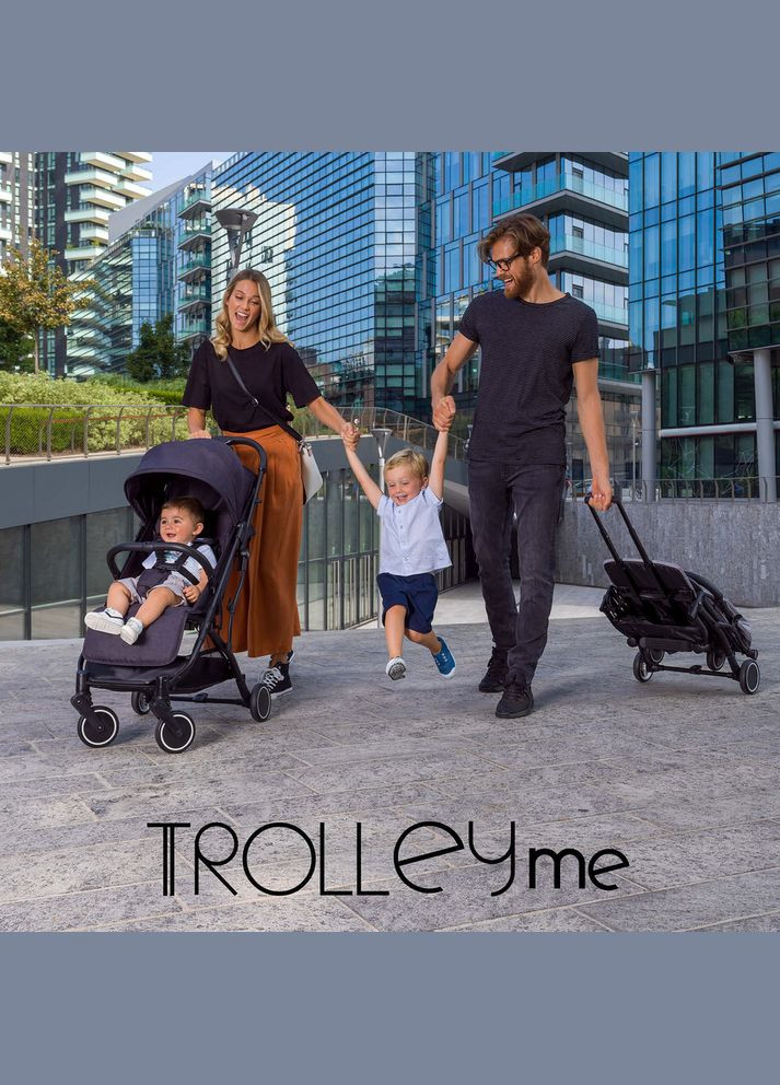 Коляска с системой сборки в тележке Trolley Me, зеленая Chicco (297869572)