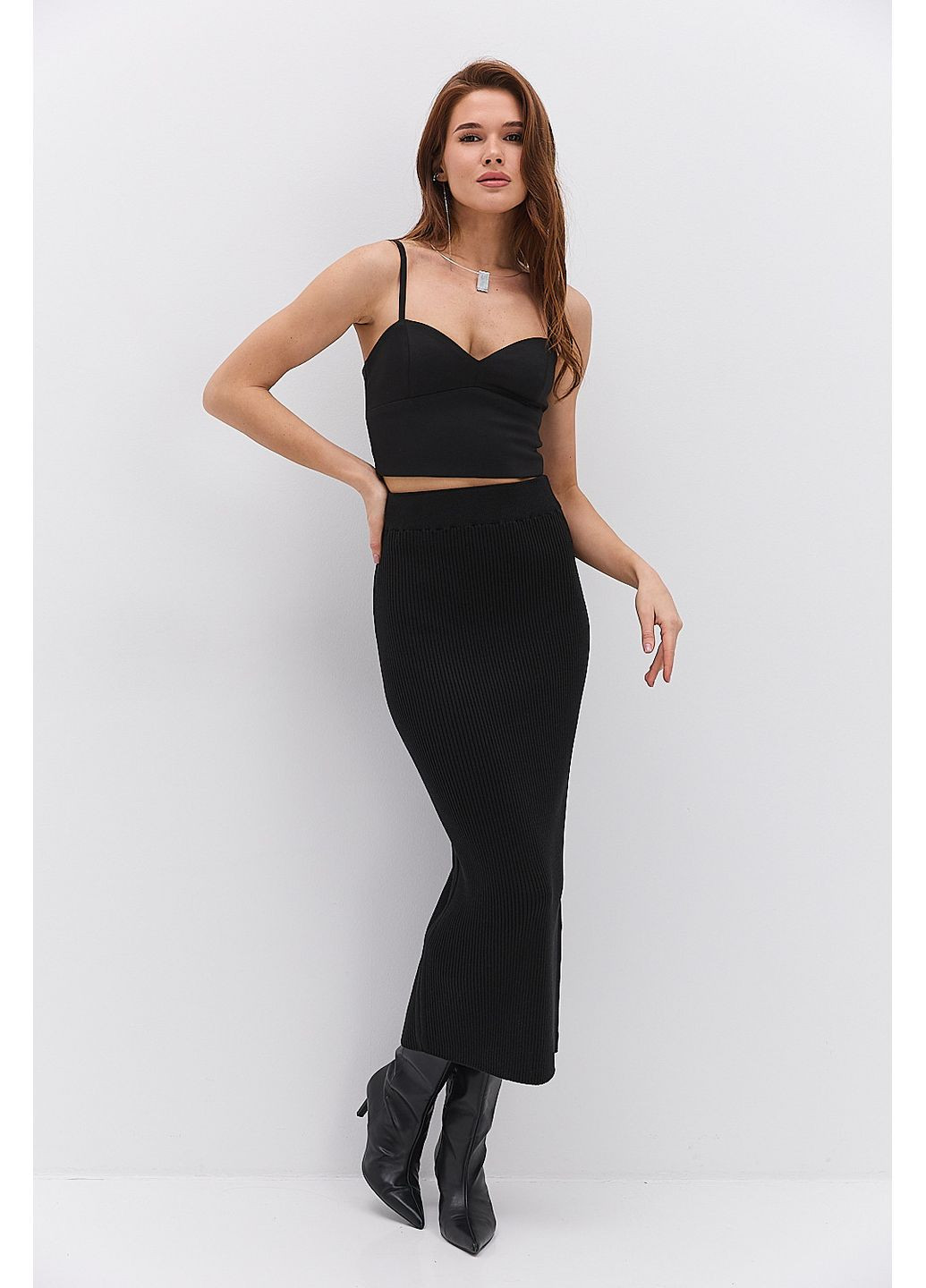 Короткий топ-бюст`є з блискавкою на спині Arjen (372040891)