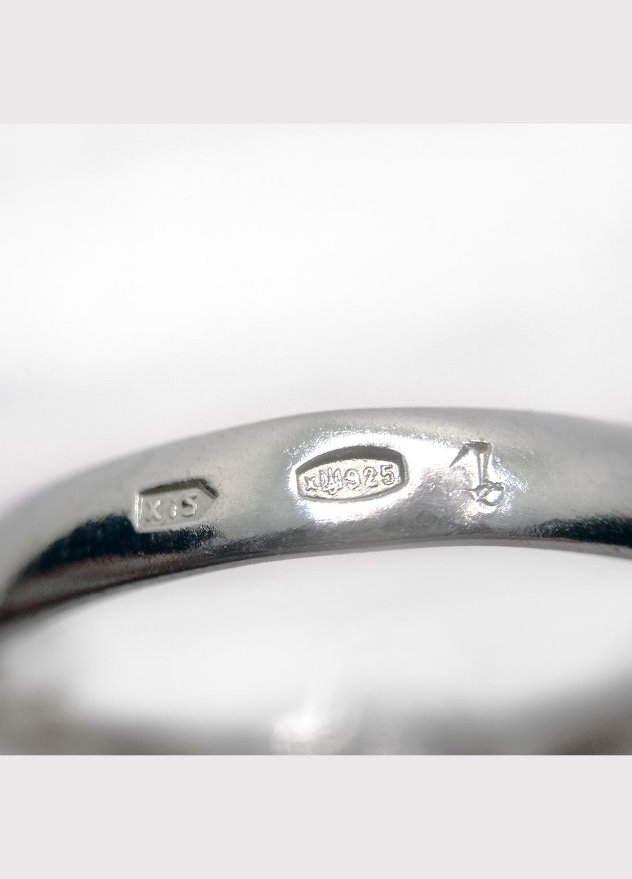 Каблучка розмір срібло 925° 2,37г. родій () AGNI 1872/9Р (338433456)