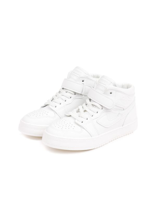 Білі всесезонні кросівки Fashion высокие T2199 білі (31-37)