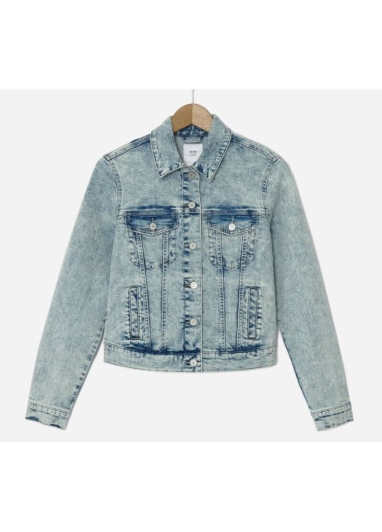 Синя демісезонна джинсова куртка 7059e-50j House