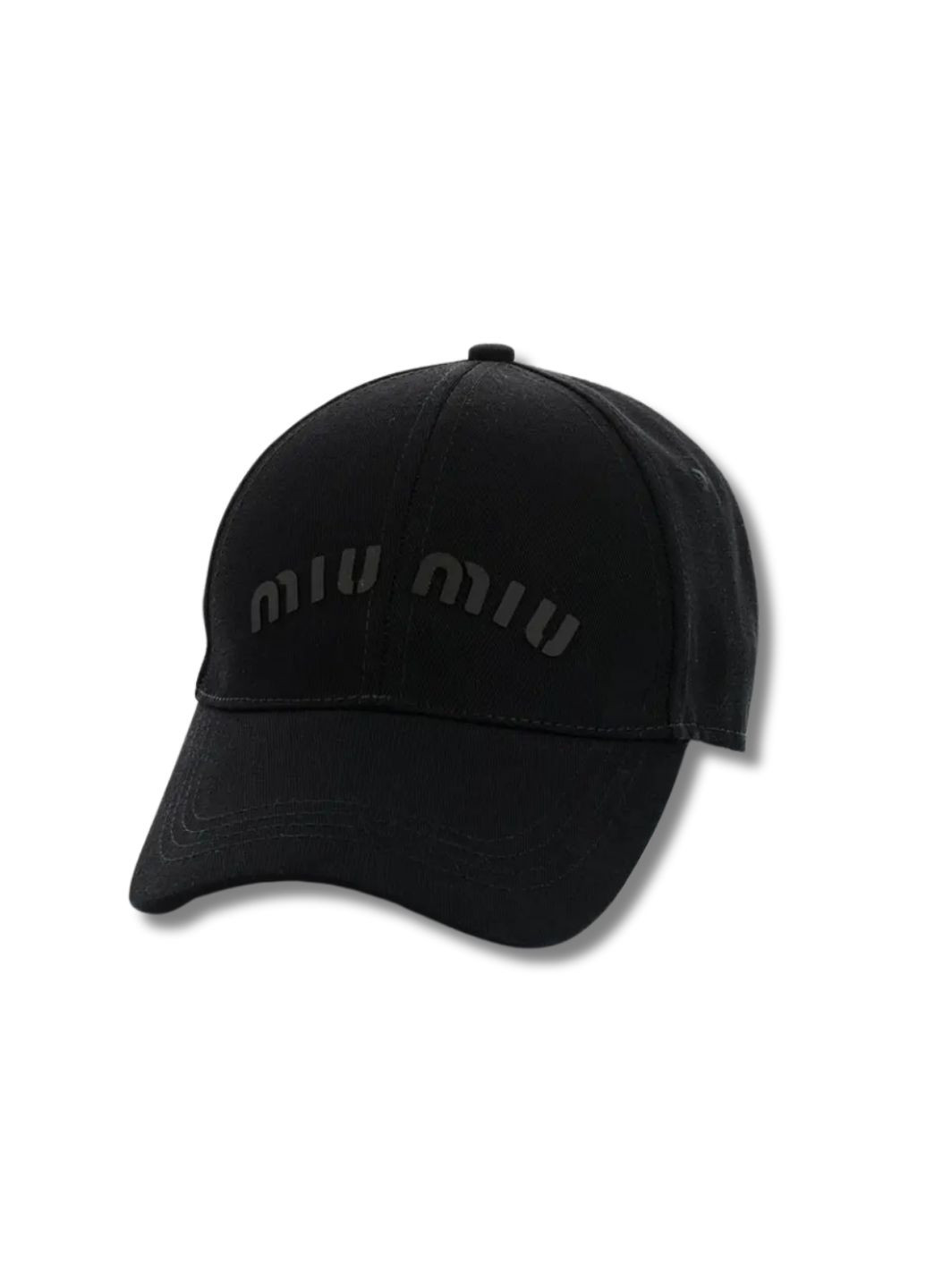 Жіноча кепка Miu Miu / Міу Міу No Brand Кепка із гумовим патчем (334256343)