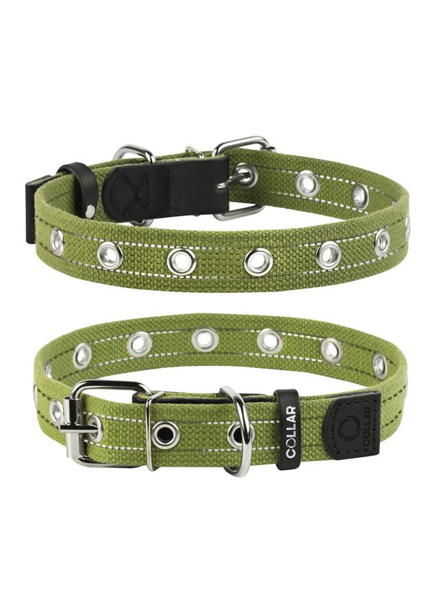 Ошейник для собак хлопчатобумажная тесьма Брезент безразмерный (ширина 25 мм, длина 53 см) Collar (322002627)